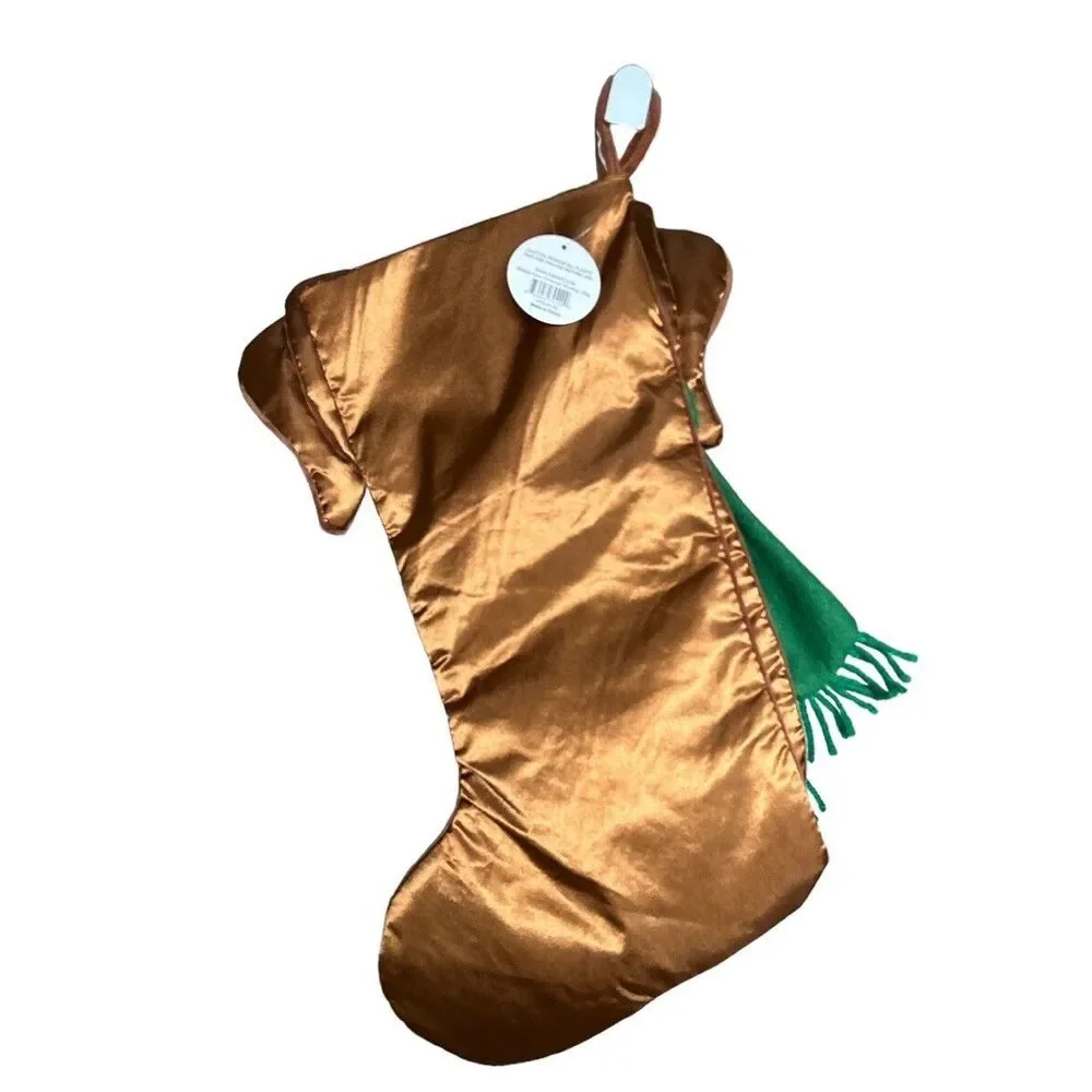 Dibsies Santas Best Pet Puppy Dog Green Red White Christmas Stocking‎